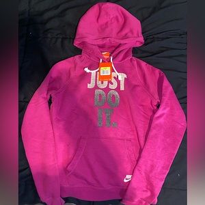 Pink Nike Hoodie